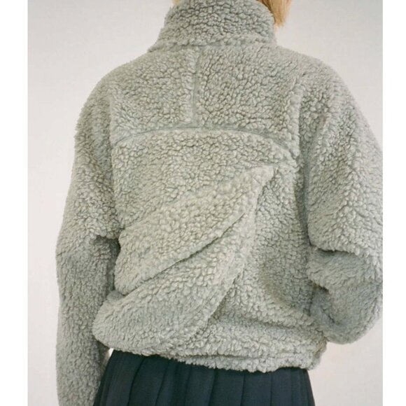 Sandy Liang Cashi Fleece in Cloud - Picture 3 of 5